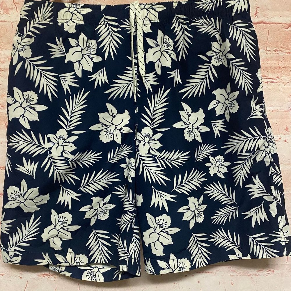Bermuda Shorts Mens Size M Blue Land’s End